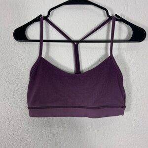 Lululemon Athletica Deep Purple Sports Bra